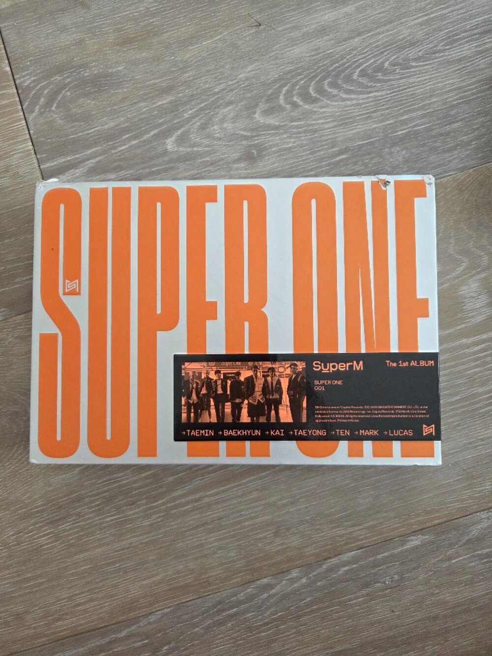 Super M - the 1st album